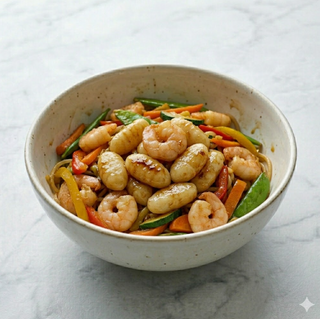 23 Riso con gamberi