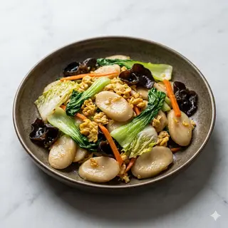 122. Gnocchi di riso saltati