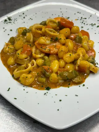 Gnocchi misto mare