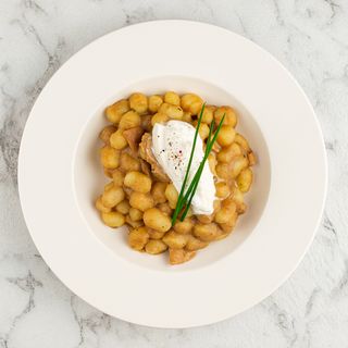 Gnocchi sa vrganjima i stracciatellom