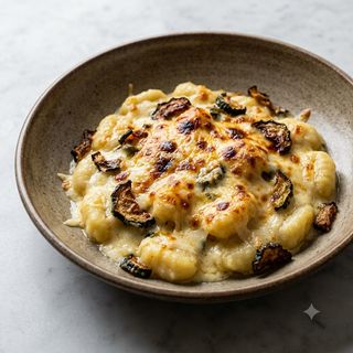 Gnocco di patate fatto a mano alla nerano 