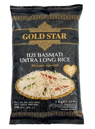 Gold Star basmati extra long 18 kg