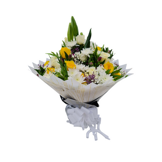 Golden Elegance Water Bouque