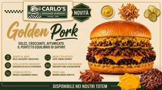 Golden pork panino triple