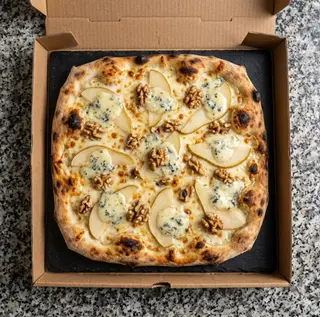 Gorgonzola, pere e noci