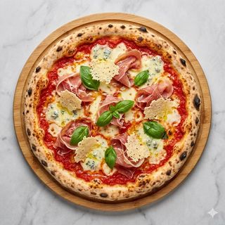 Gorgonzola e crudo