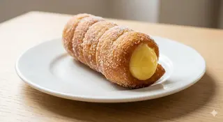 Graffa cannolo crema 
