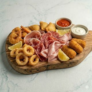 Grand fritto con salumi