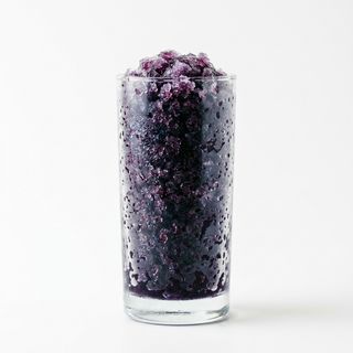 Granita al mirtillo