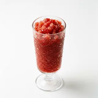 Granita alla fragola