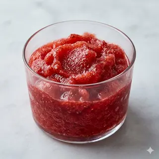 4 Granita gusto fragola