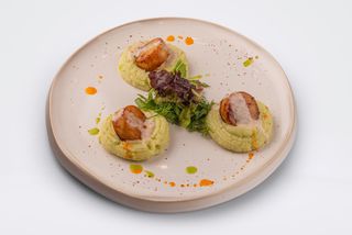 Гребешки с пюре (350г)
