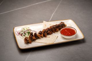 Грибы на мангале (200г)