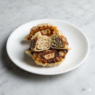 24.Grill gyoza
