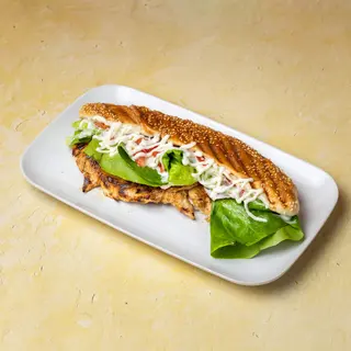 Grill chicken snedivč