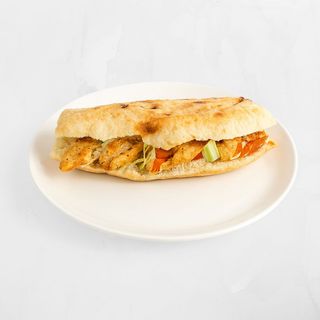Grilled chicken panini