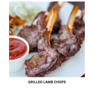 Grilled lamb chops
