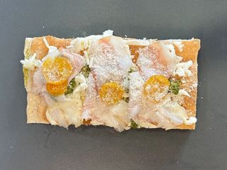 Guanciale e pesto genovese