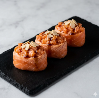 Gunkan salmon