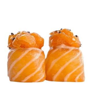 1. Gunkan de Salmão (8 peças)