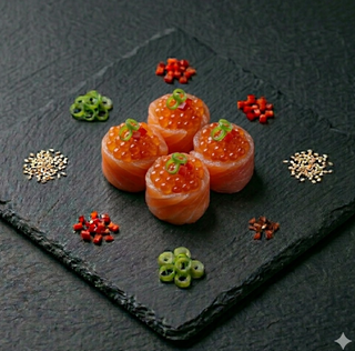 91. Gunkan salmon out ikura