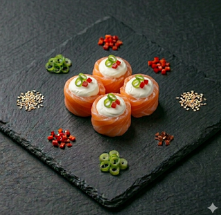 90. Gunkan salmon out Philadelphia