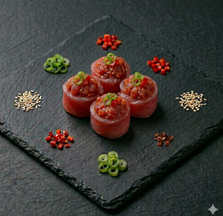89. Gunkan tuna out spicy