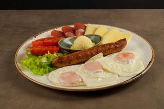 Gurmanski doručak koncept 