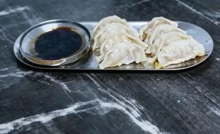 Gyozas Fritas de Porco