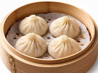 13 Enoki veggie bao al vapore 4 pezzi