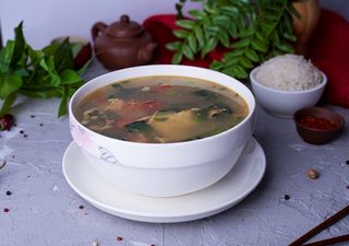 Суп помидор с яйцом (800г)