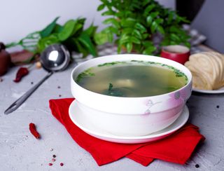 Суп тофу со шпинатом (800г)