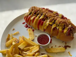 Hot dog artburger classic 