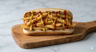 Hot dog con patate