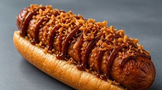 Hot dog piccante