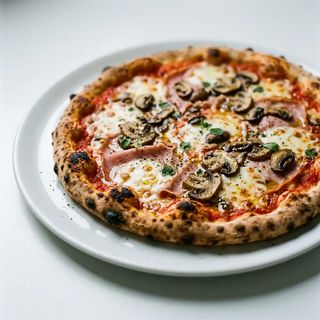 Prosciutto e funghi