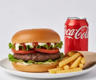Hamburger menù 