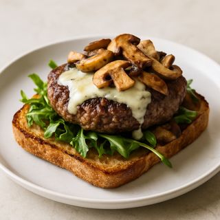 Hamburger gourmet su crostone