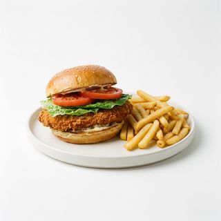 Hamburger menù