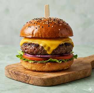 Burger black angus, cheddar