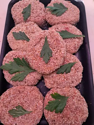Hamburger di scottona impanati 200 g