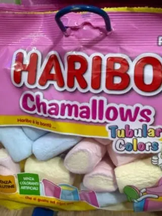 Haribo camallows tubular colors