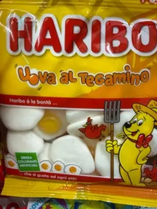 Haribo uova al tegamino