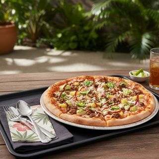 Hawaiian Mexican Beef Pizza