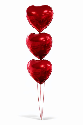 Helij balon srce