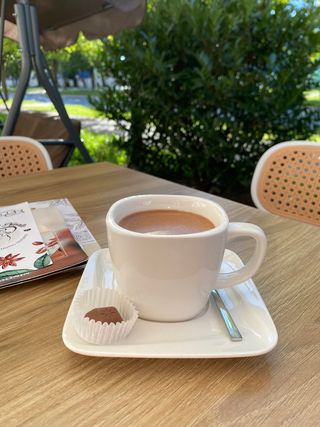 Homemade topla čokolada