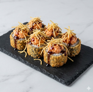 Hoso salmon fritto