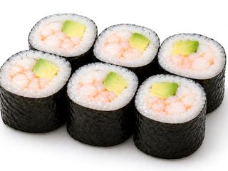 Hosomaki ebi avocado