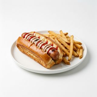 Hot dog menù