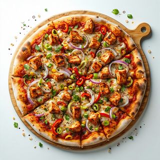 Hot Indian Pizza Medium